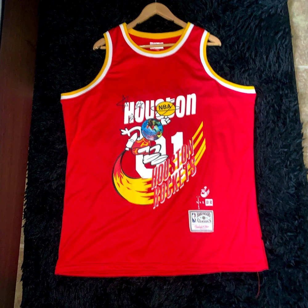Cactus jack x Houston rockets jersey